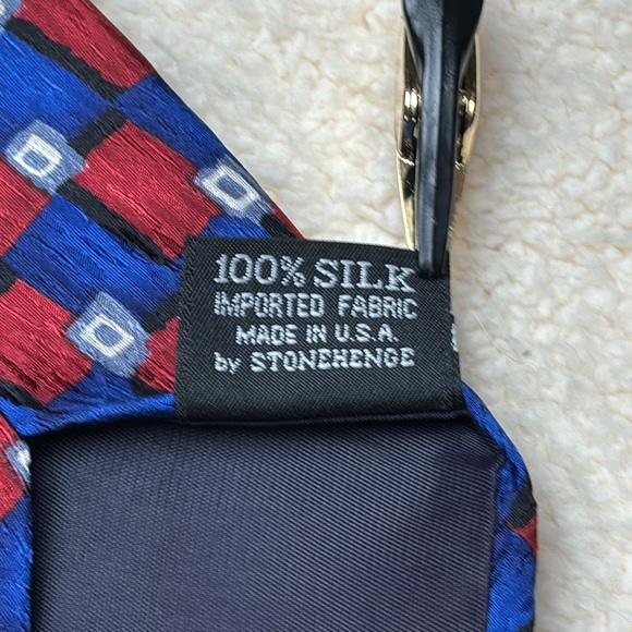 Stonehenge Cocktail Collection As Seen Under The Microsope "Tequila" Silk Tie - Picture 4 of 4